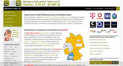 Desktop Screenshot of kabel-internet-telefon.de