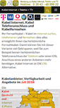 Mobile Screenshot of kabel-internet-telefon.de
